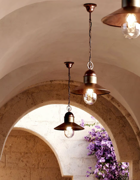 BORGO 244.08 - LED metal outdoor pendant lamp by Il Fanale - view 3